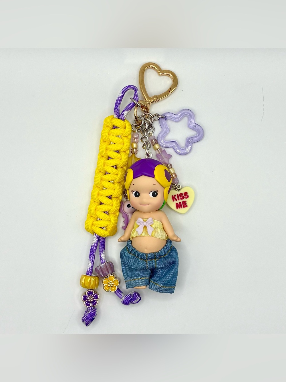 Sonny Angel Flower Series Bag Charm - Pansy